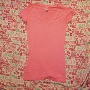 PINK v-neck t-shirt